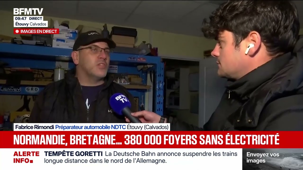 Mission tempête Goretti : les entreprises privées d’électricité 