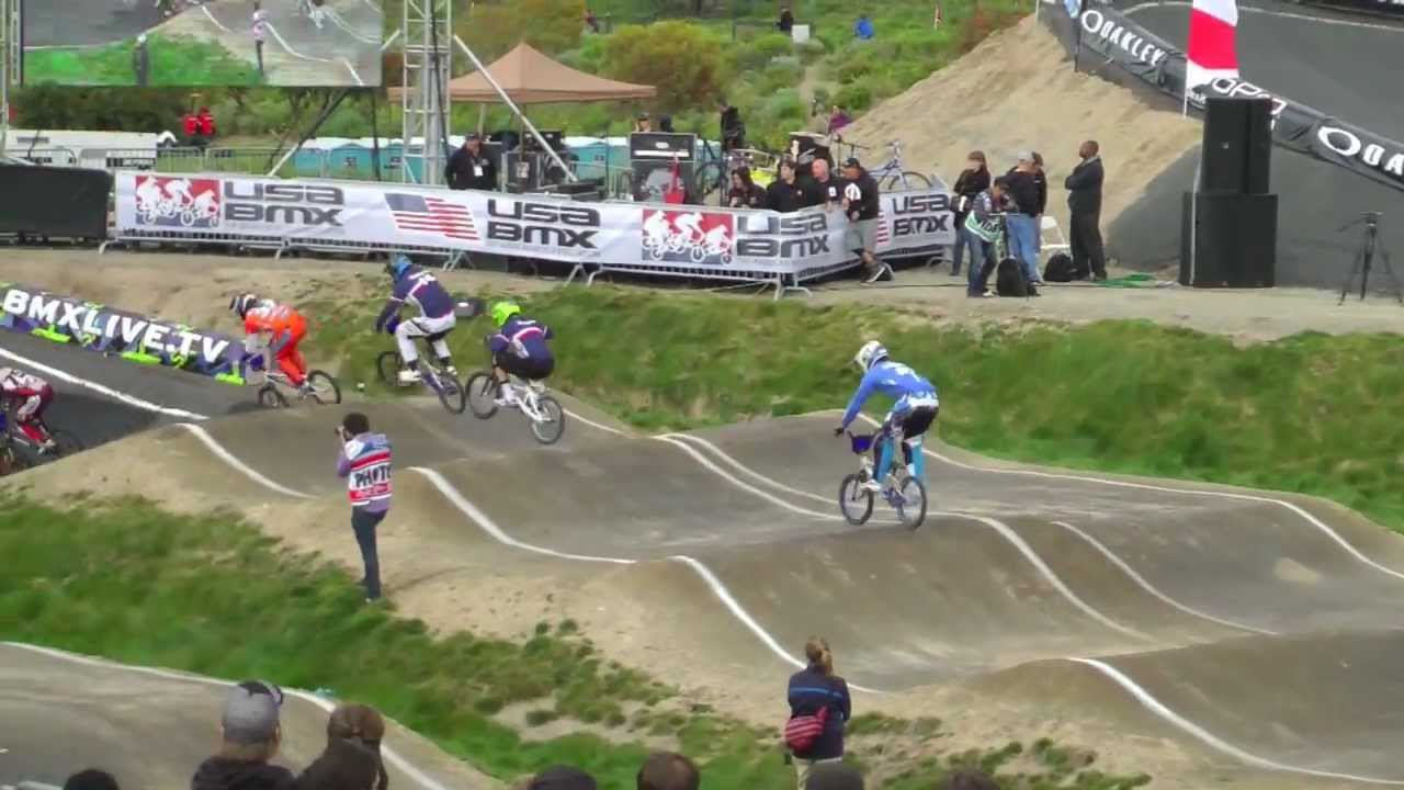 Italian BMX team in Chula Vista Supercross 2012