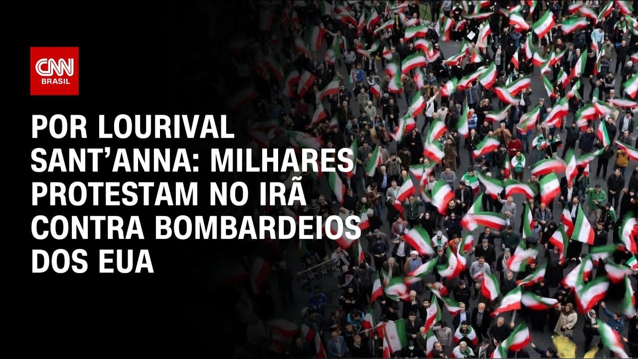 Análise: Milhares protestam no Irã contra bombardeios dos EUA | CNN PRIME TIME