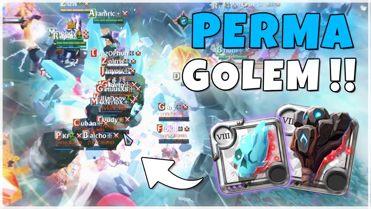 PERMA С EARTHRUNE — ЭТО ОП!! | EU | EQMS | Albion Online ZVZ