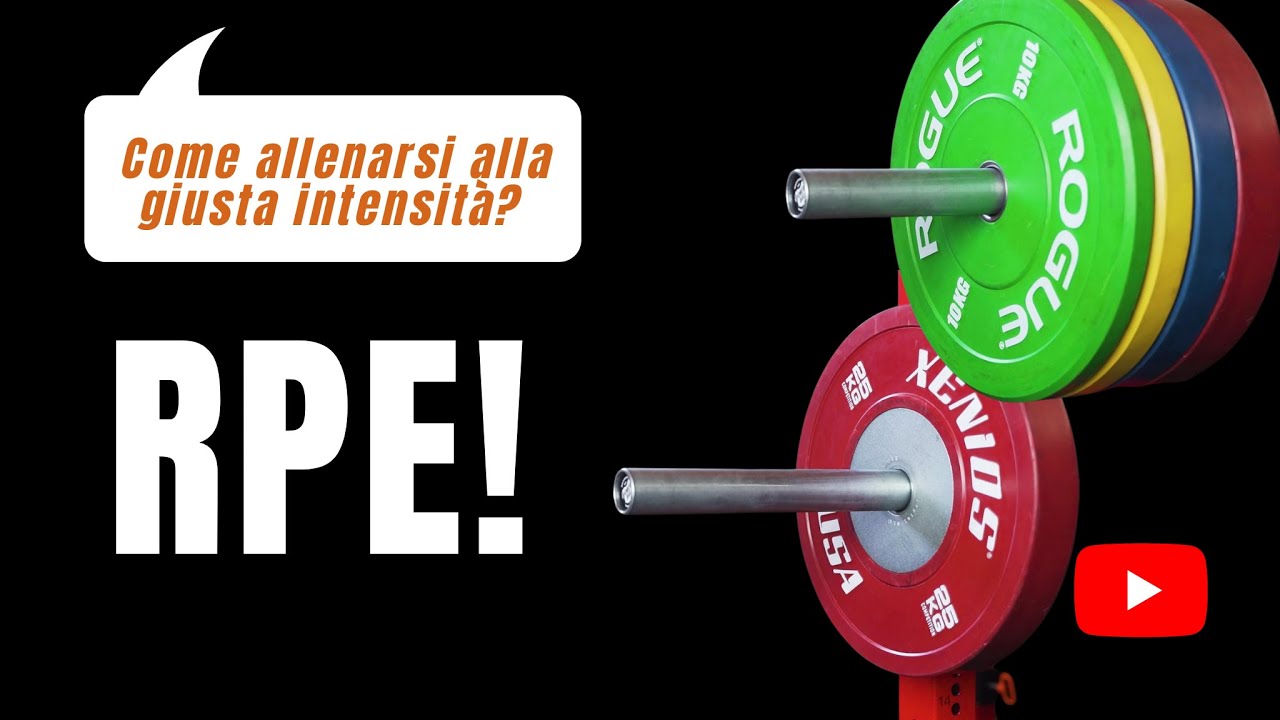 Allenarsi con i giusti carichi con l'autoregolazione - RPE!