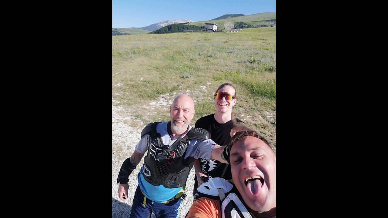 Bike park PASSOLANCIANO prima volta nel regno della Majella....partenza dalla vetta con i local