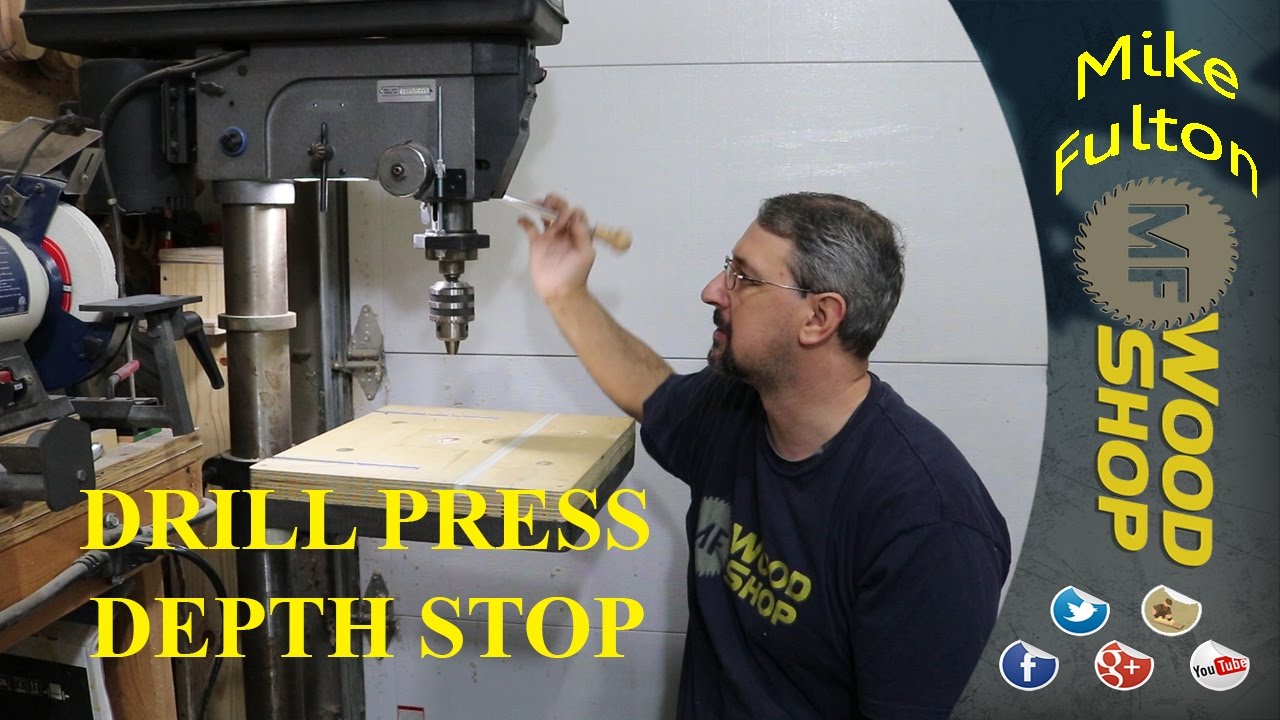 Drill Press Depth Stop