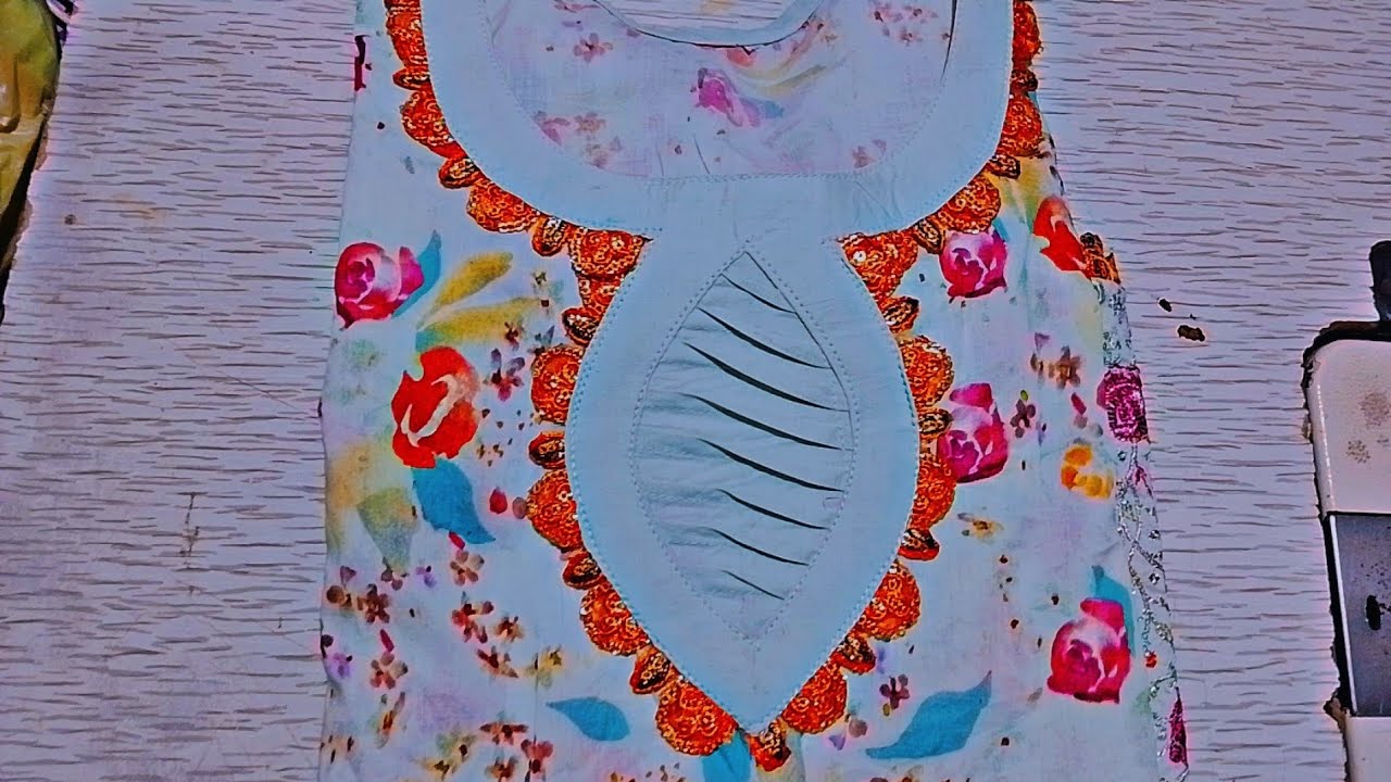 latest neck design swing tutorial tips using GPU Lace popular leaf design swing tutorial tips 