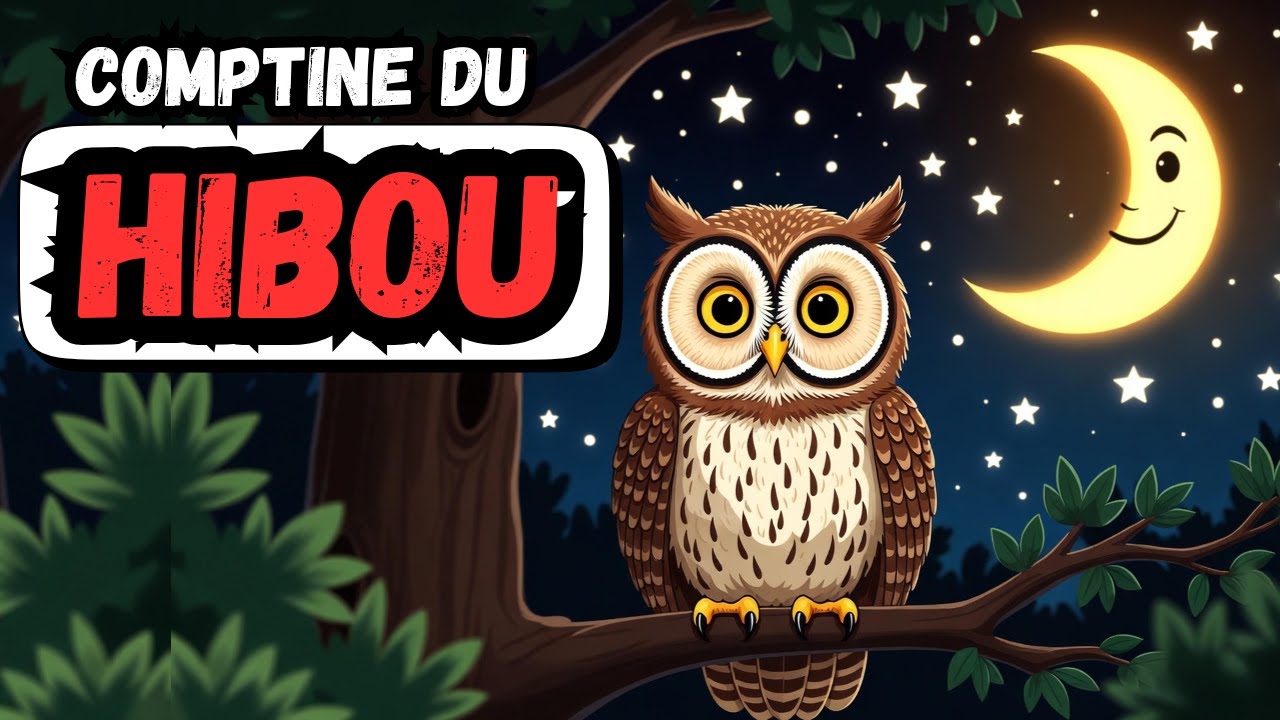Comptine du hibou  - comptine pour bébés et enfants  - Lili Channel