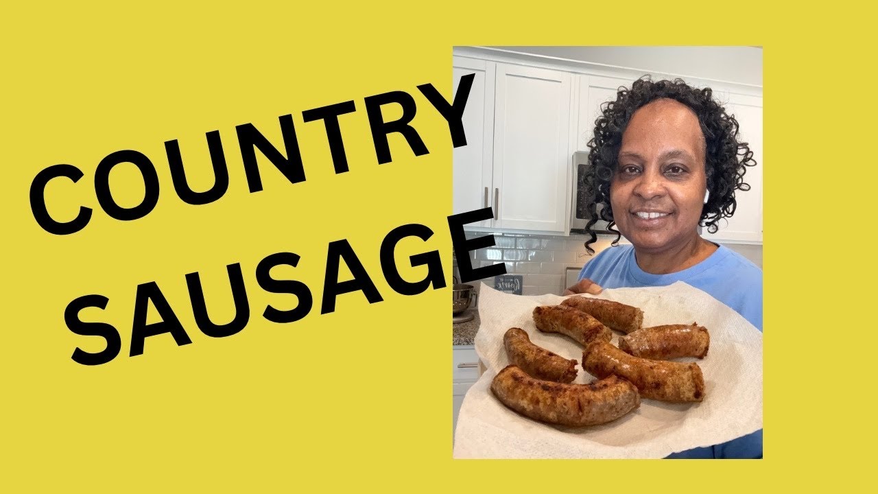 Cooking with Kietha T Country Sausage