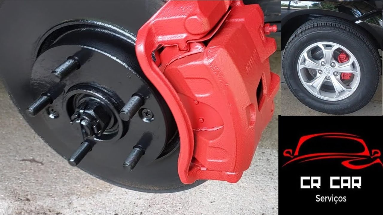 Como pintar as pinça de freio