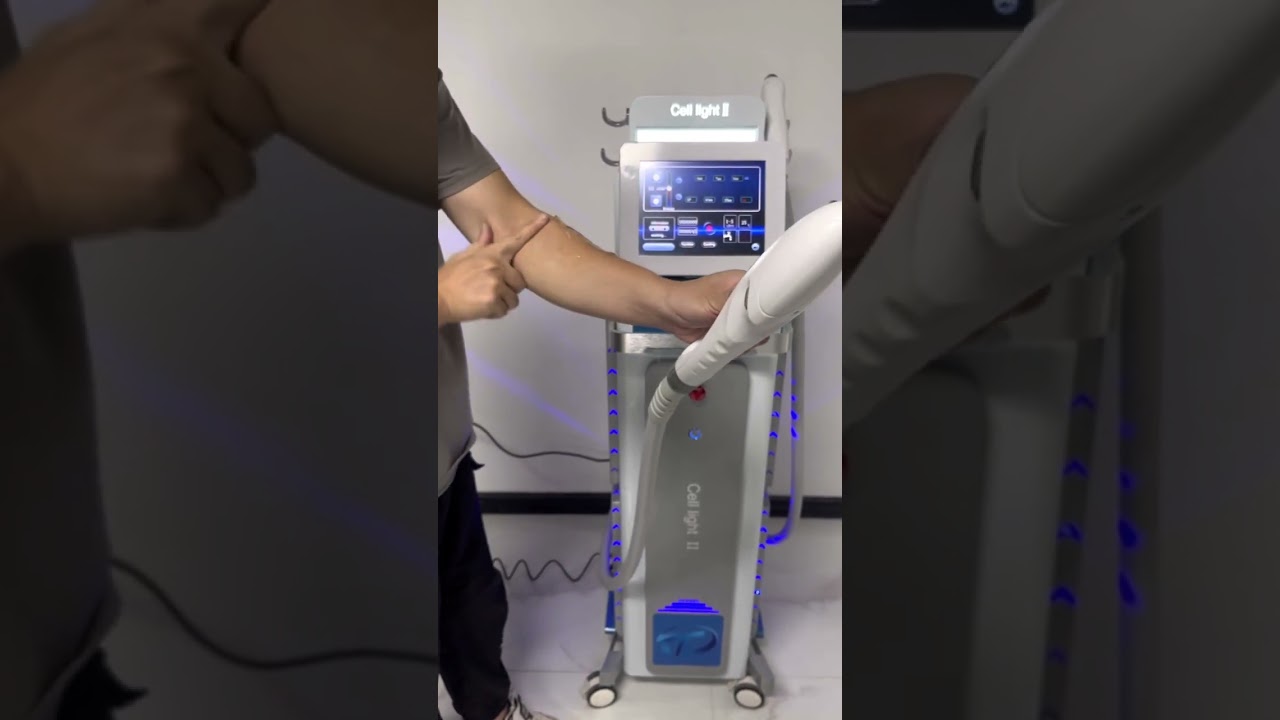 Cell Llight II DPL Hair Removal Picosecond Tattoo Pigment Removal Machine