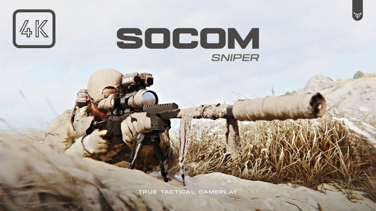 SOCOM SNIPER - True Tactical Sniping is Back [4K UHD] Ghost Recon Gameplay