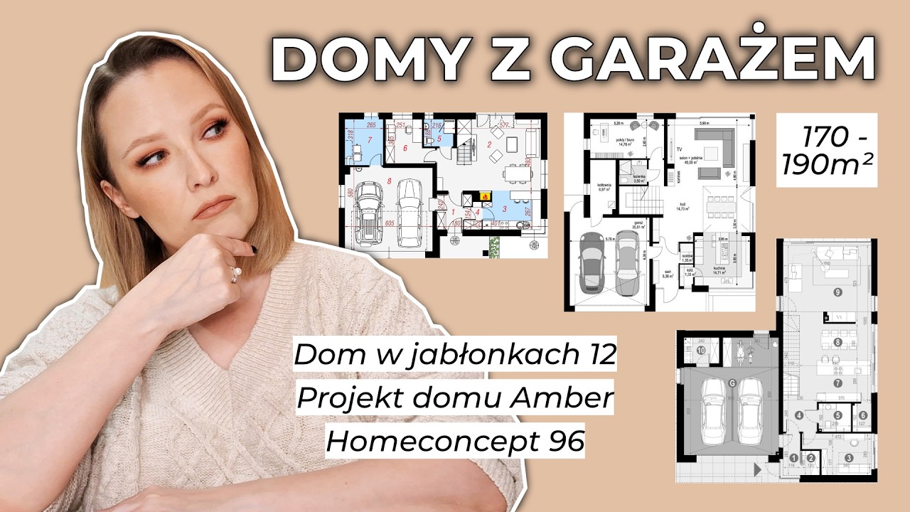 SAMI CHCIELIŚCIE! #2 Analiza projekt&oacute;w dom&oacute;w piętrowych 170 - 190m&sup2; | Domy zasugerowane przez Was