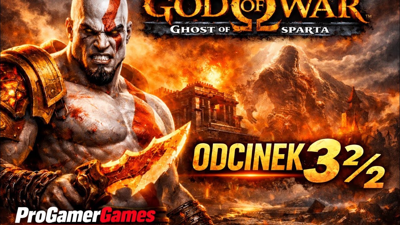 God Of War:Ghost Of Sparta Odc.3 [Gameplay iPhone 13 Emulator PPSSPP] *Kratos i jego brat Deimos*