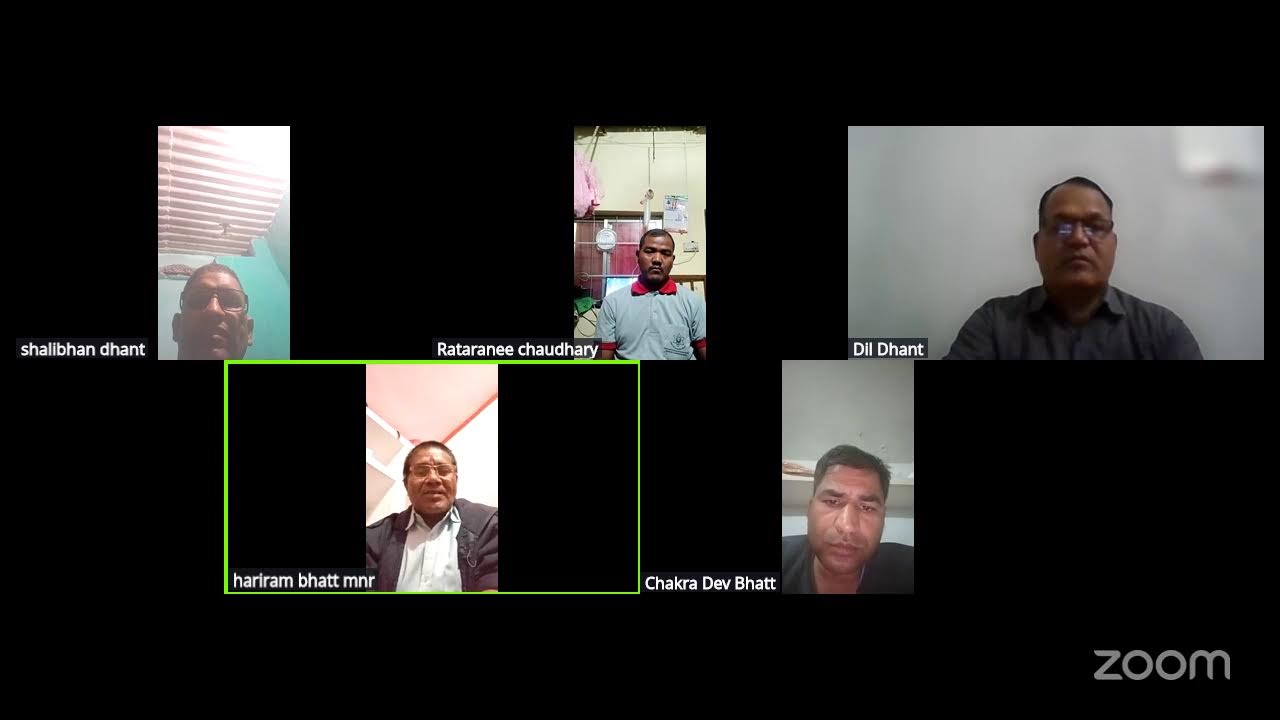 Mission crown's Zoom Meeting