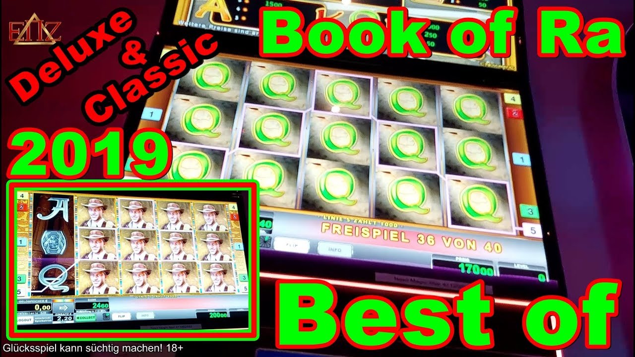 Book of Ra Deluxe & Classic Novoline - VOLLBILDER, Serien & FORSCHER | ENZ Best of 2019