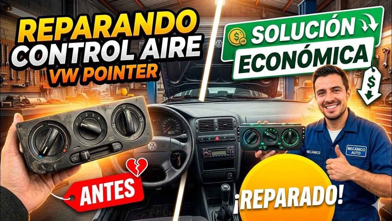 Reparando Control de aire Pointer (Solución económica)
