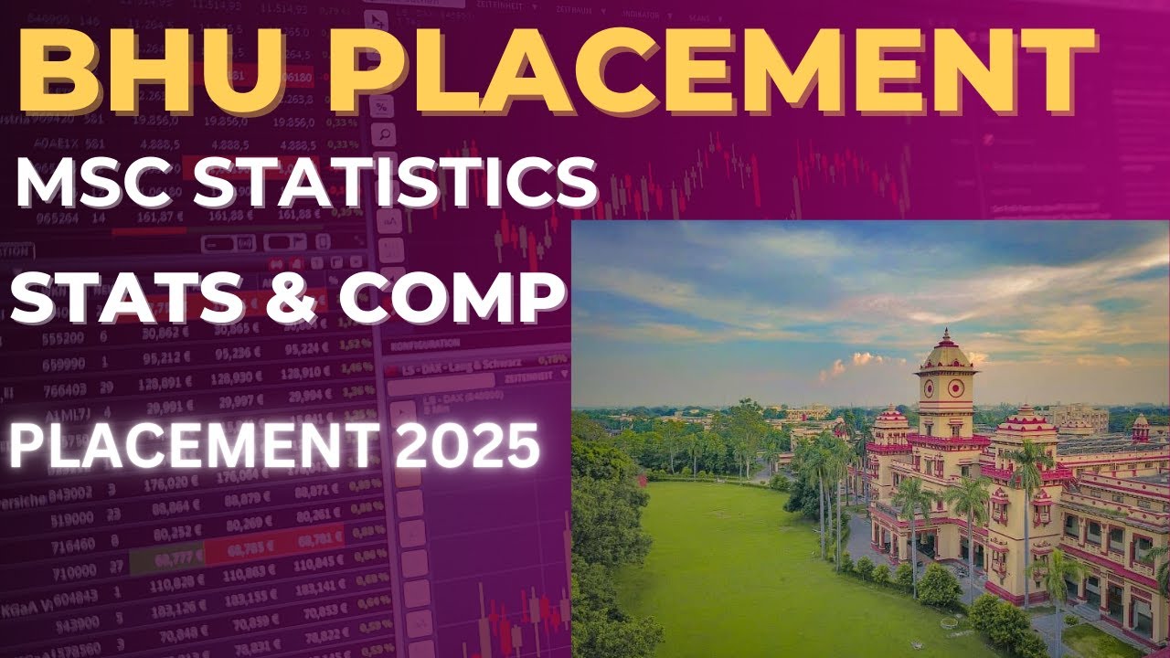 BHU MSc Statistics Placement 2025 | Statistics & Computing | CUET PG Statistics 2025