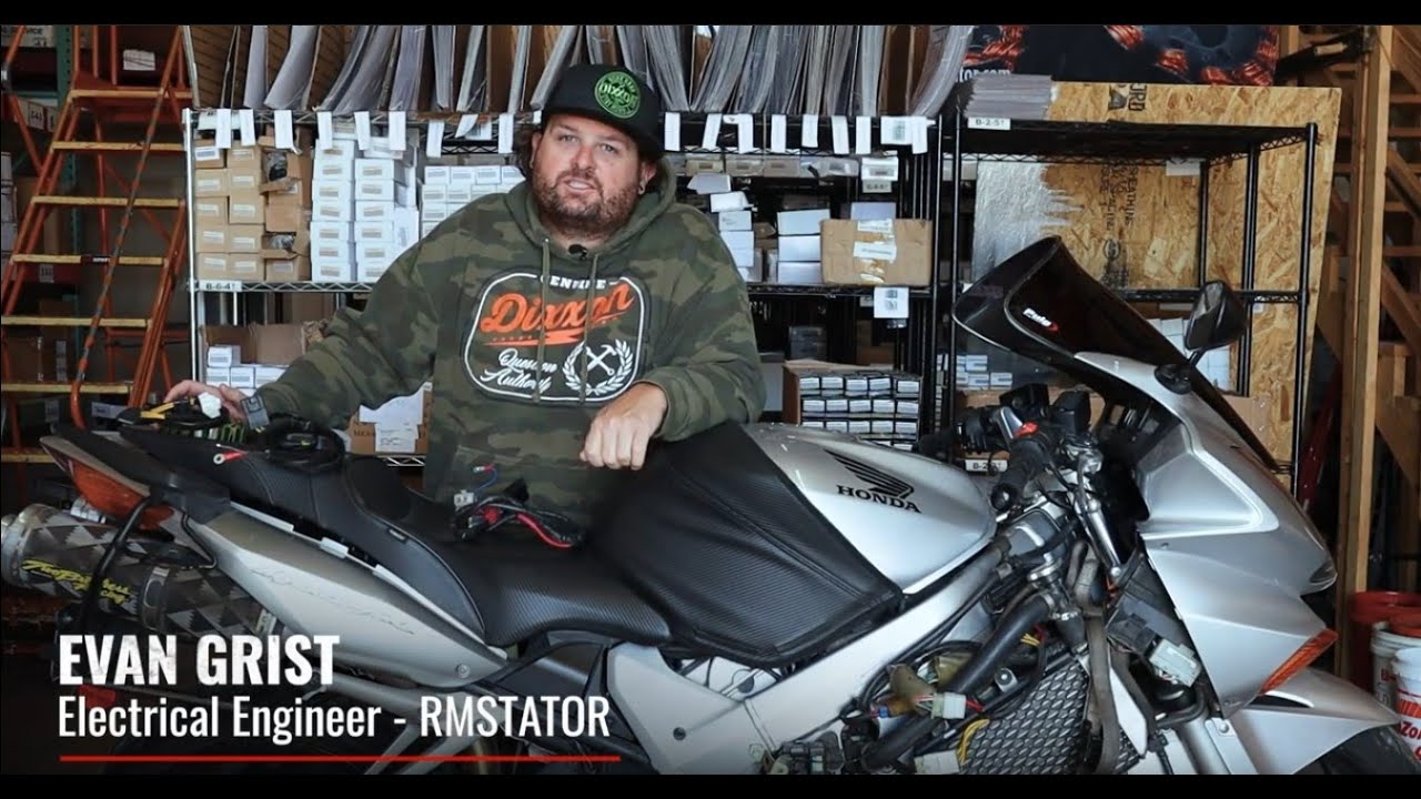 RMSTATOR 2002-2009 Honda VFR800 Interceptor How To Install Stator Voltage Regulator Rectifier
