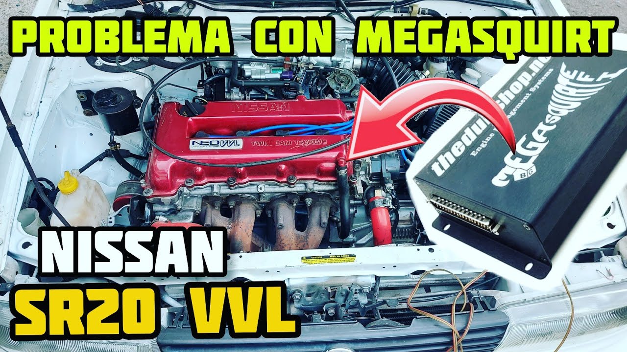 Reparación y tunning NISSAN  SR20 NEO VVL con MEGASQUIRT 2