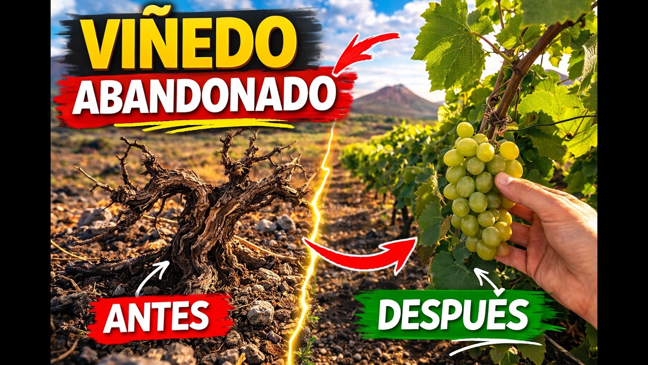Intentando Salvar un Viñedo Abandonado 70 AÑOS