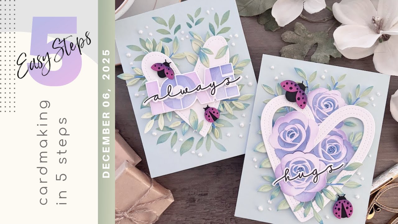 Изготовление открыток за 5 простых шагов | Букет из вафельных роз