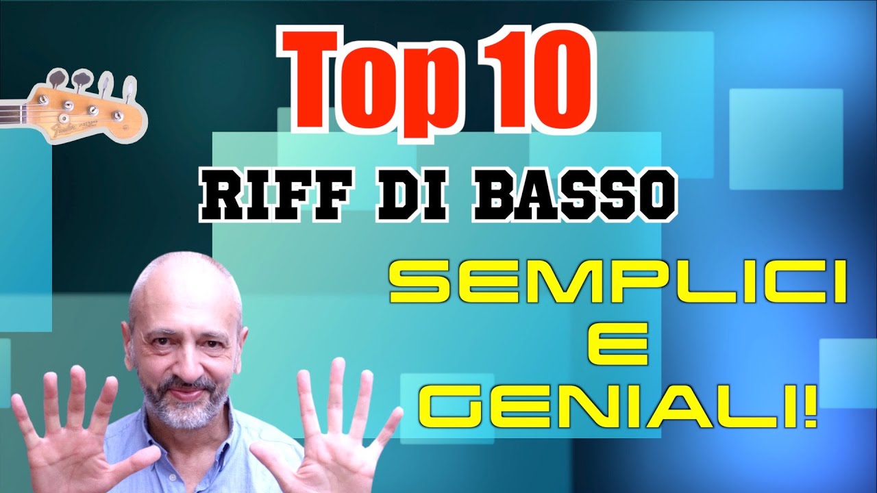 I riff di basso più semplici e geniali che ogni bassista deve conoscere