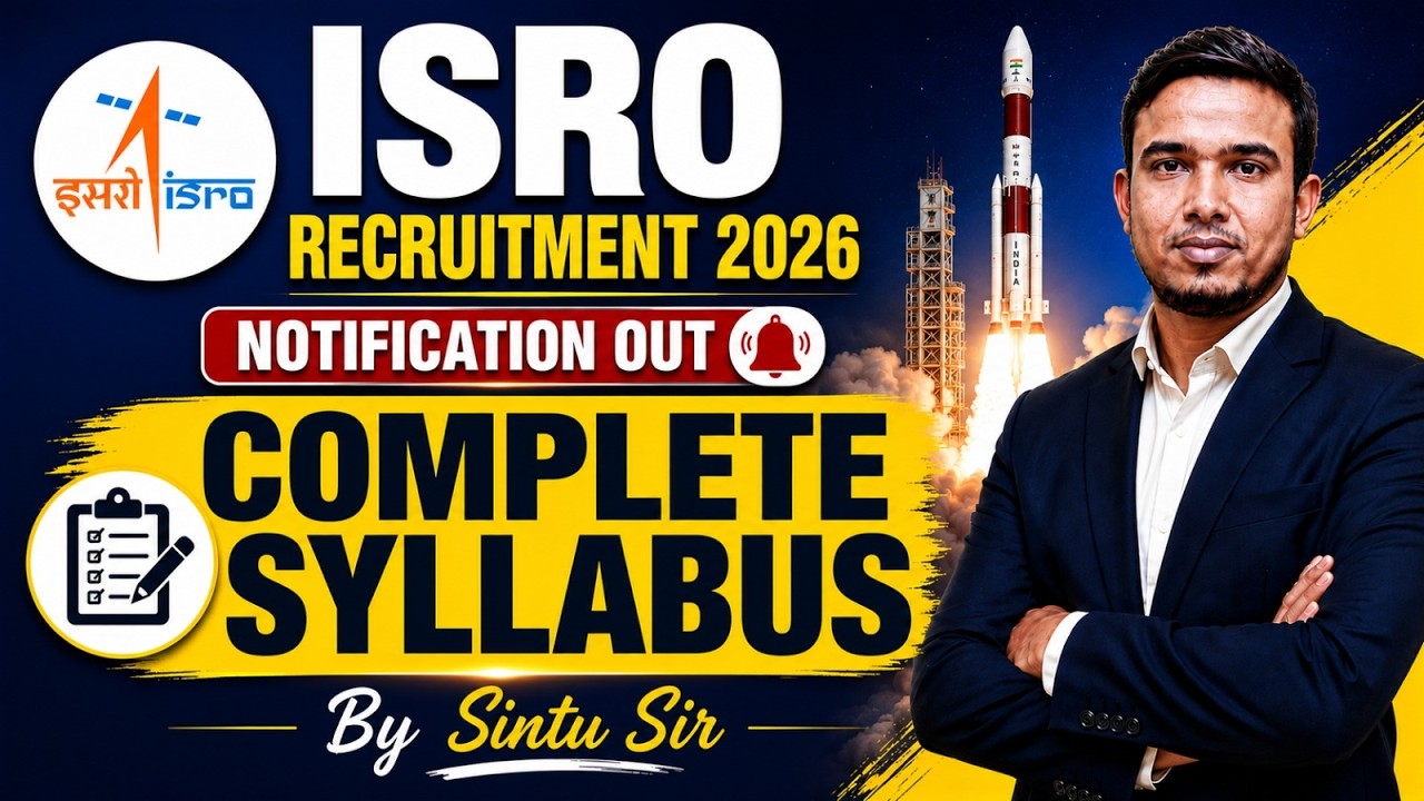 ISRO Syllabus 2026 | ISRO Complete Syllabus for Assistant, UDC, JPA & Stenographer | Full Details