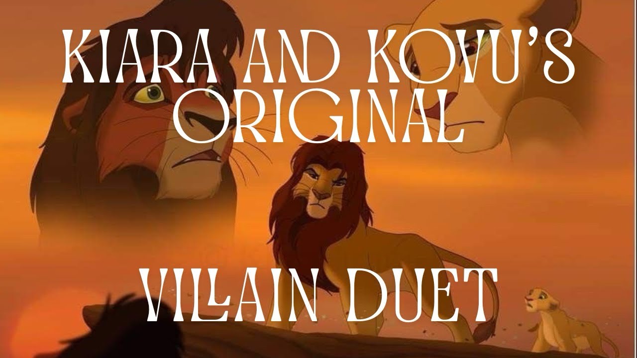 Bloodline Of Justice [Re-Uploaded] - Kiara and Kovu’s AI Villain Duet (“Lion King”)