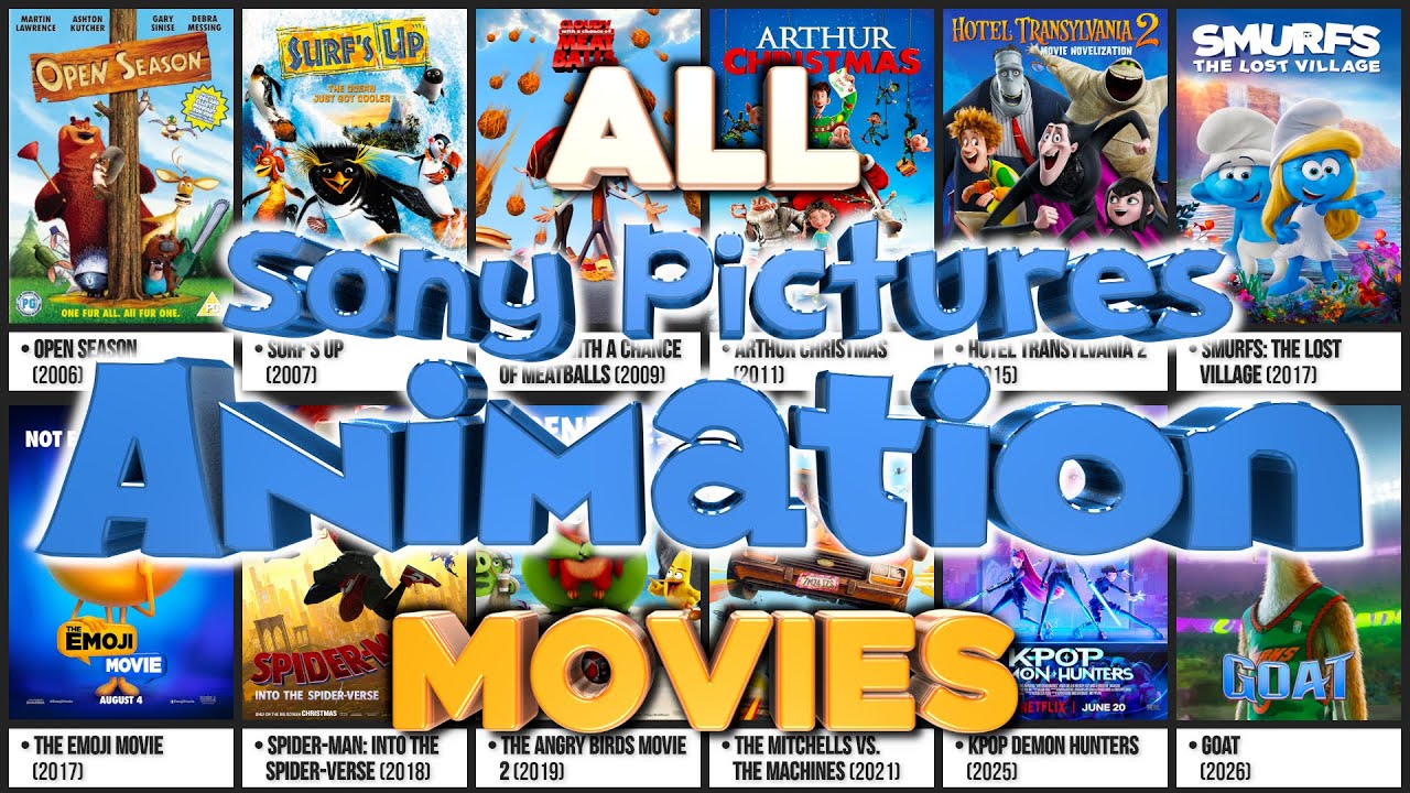 All Sony Animation Movies (2006 -2026)