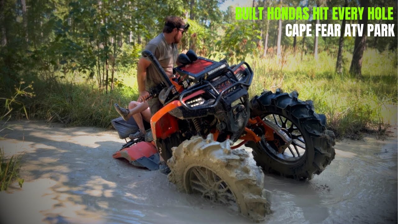 BUILT HONDAS HIT EVERY HOLE [CAPE FEAR ATV PARK]