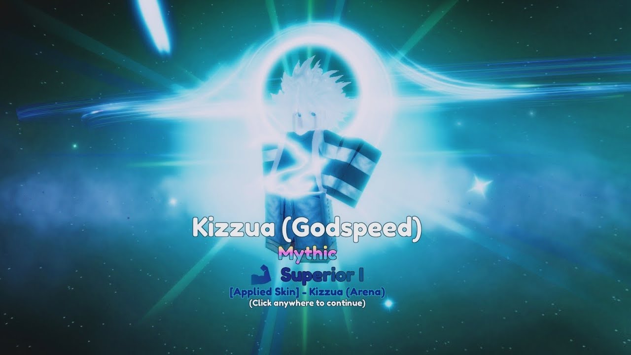 Maxed Evolved Killua/Kizzua Showcase - Roblox Anime Adventures