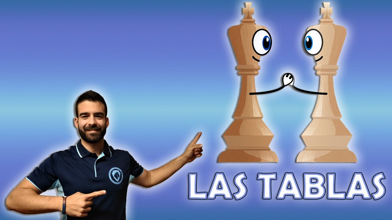 10. TABLAS ||  ¿CUÁNDO SE EMPATA EN AJEDREZ? || AJEDREZ PASO A PASO || CHESSCUELA