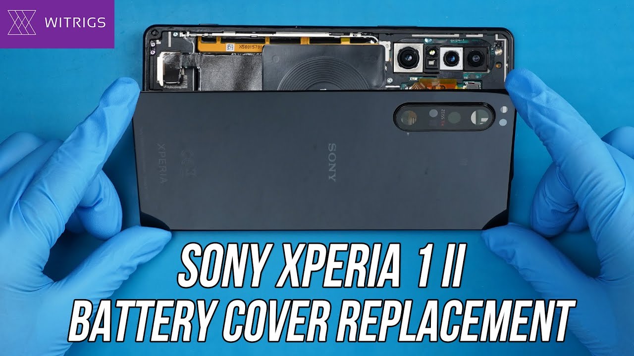 Sony Xperia 1 II Battery Cover Replacement