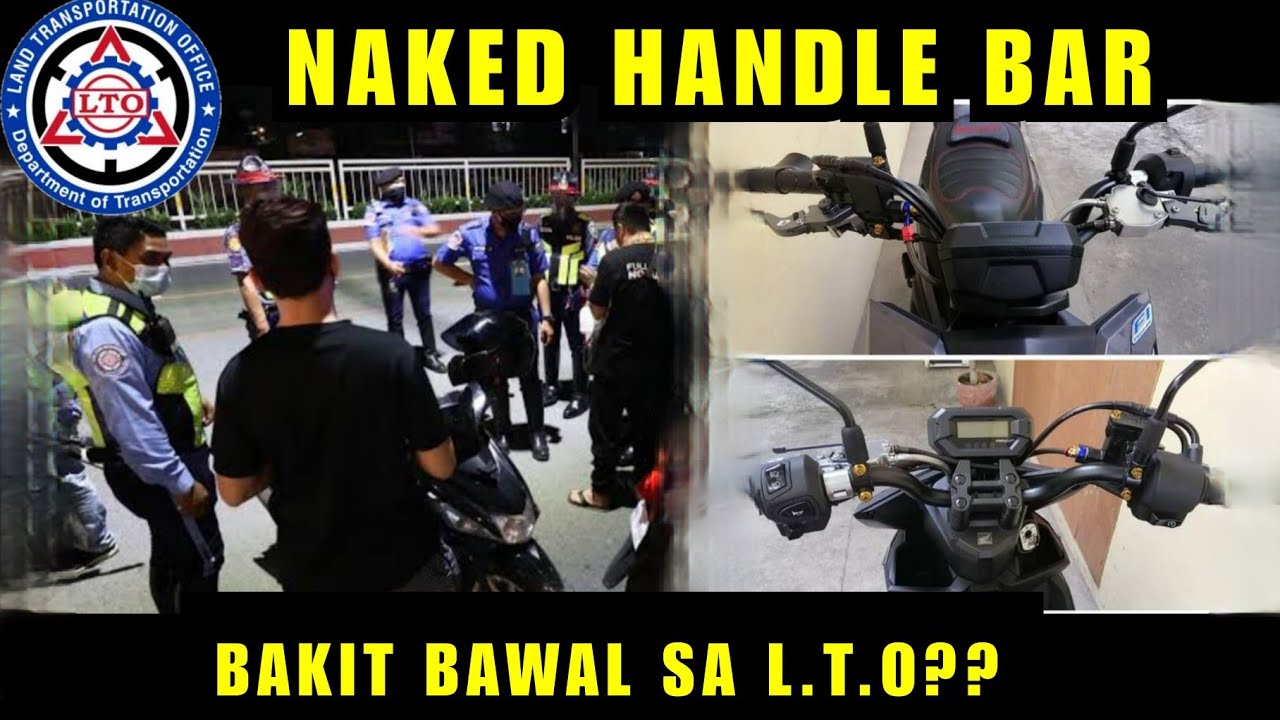 NAKED HANDLE BAR | BAWAL SA LTO YAN | HANDLE BAR MODIFICATION
