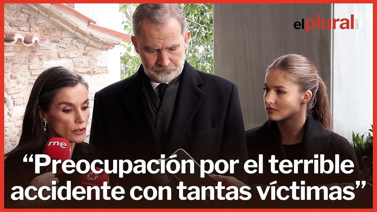 Los reyes muestran sus condolencias desde Atenas: 