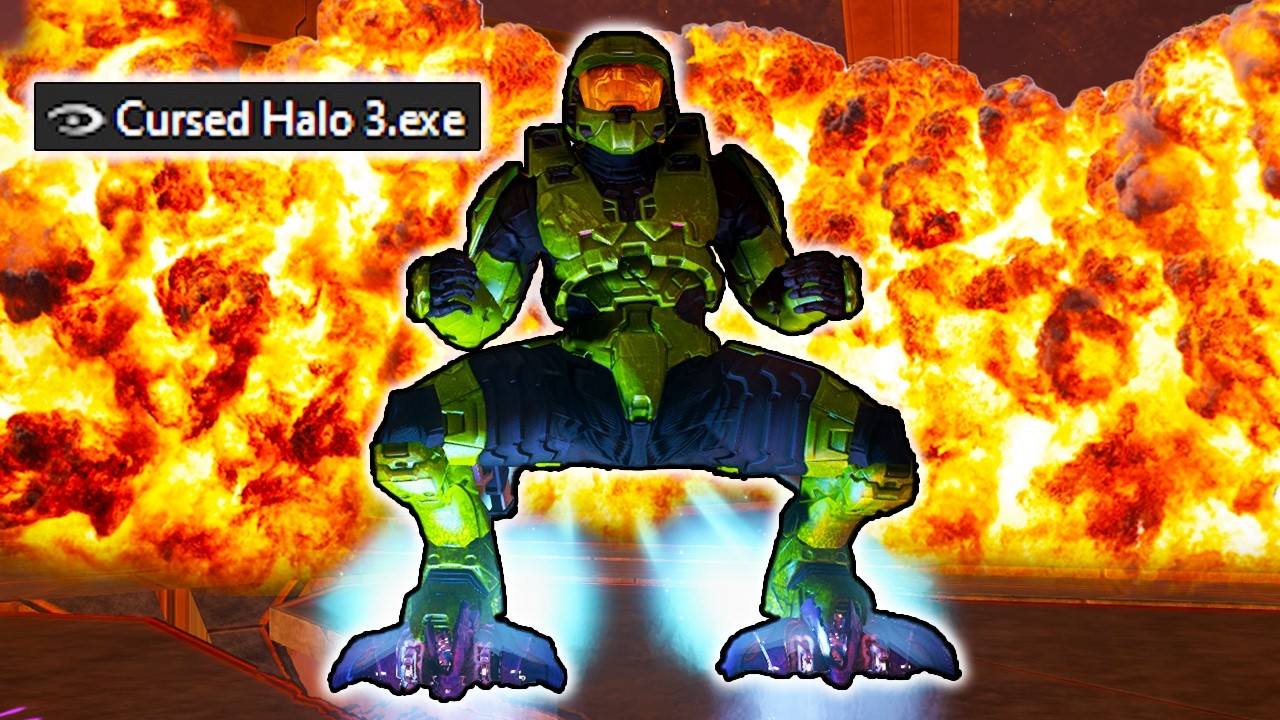Halo 3 but it's Extremely Cursed