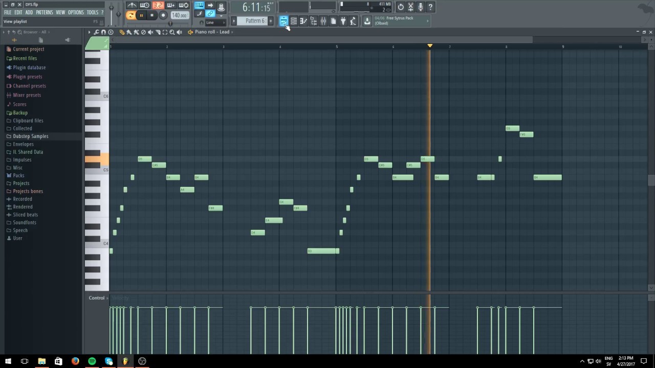 FL Studio Dubstep Track Part 3 [Build-Up and Intro]