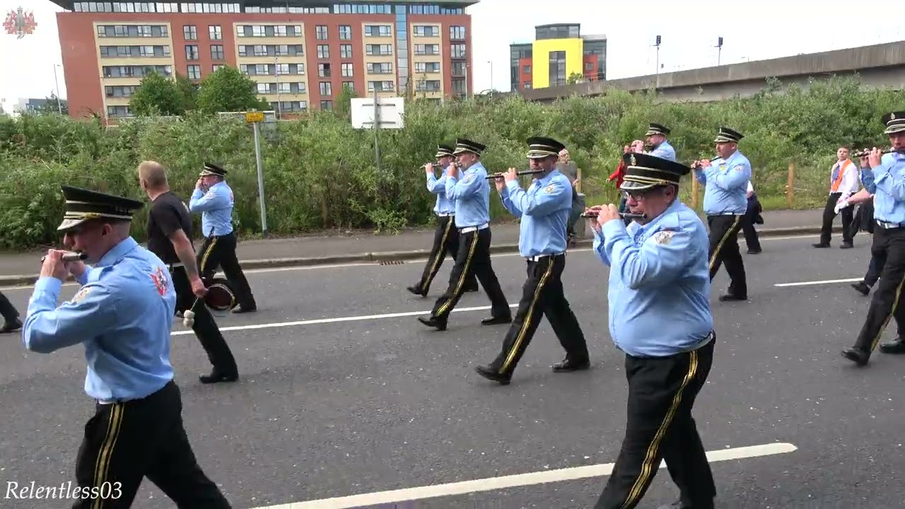 Ballee FB (No.2) @ G.O.L.I. NI Centennial Parade ~ 28/05/22 (4K)