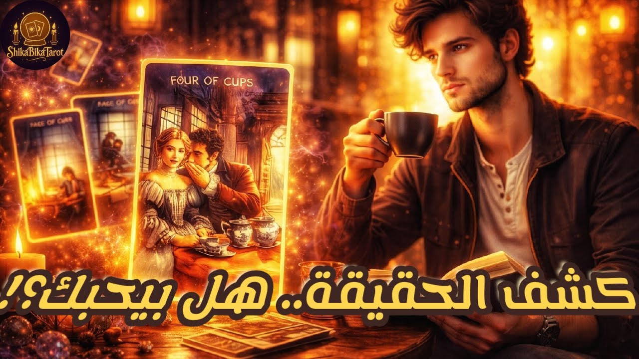 شخص في بالك الان 🔮💘 كشف حقيقة مشاعره 😲💓 هل بيحبك فعلا ولا مجرد وهم ⁉️😳