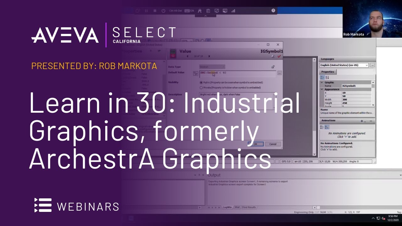 Learn in 30: Industrial Graphics, formerly ArchestrA Graphics