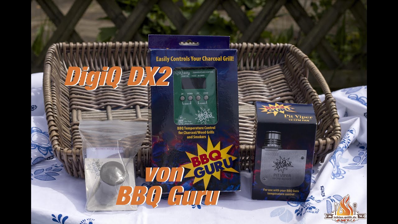 DigiQ DX2 von BBQ Guru unboxing , ein Wahnsinns Teil  -- tobias.grillt.de