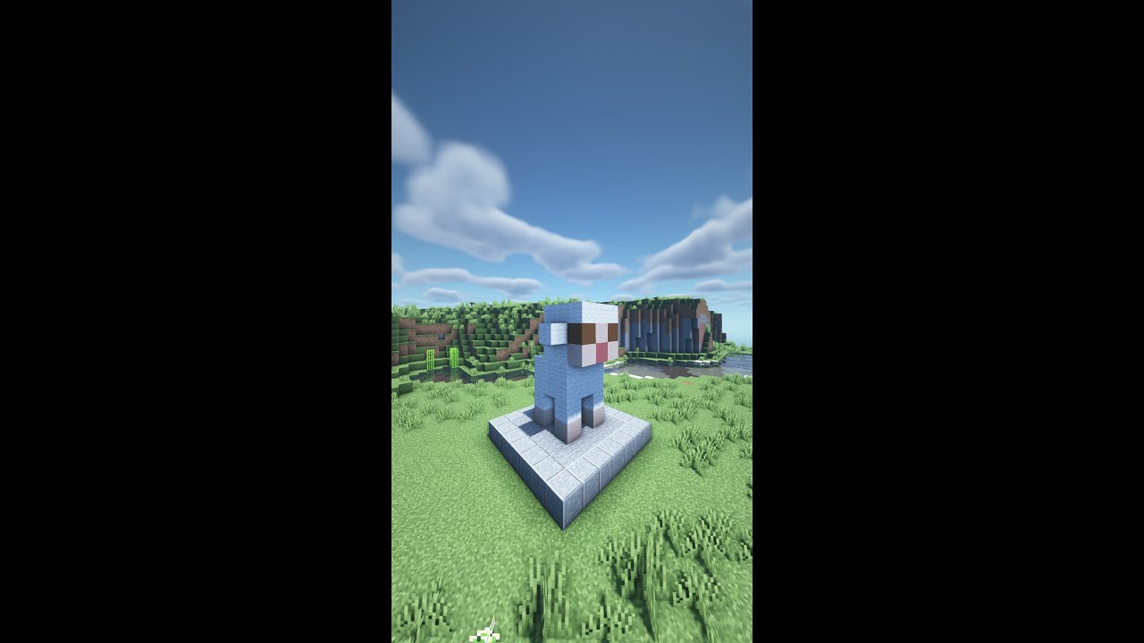 Minecraft Statue of Sheep