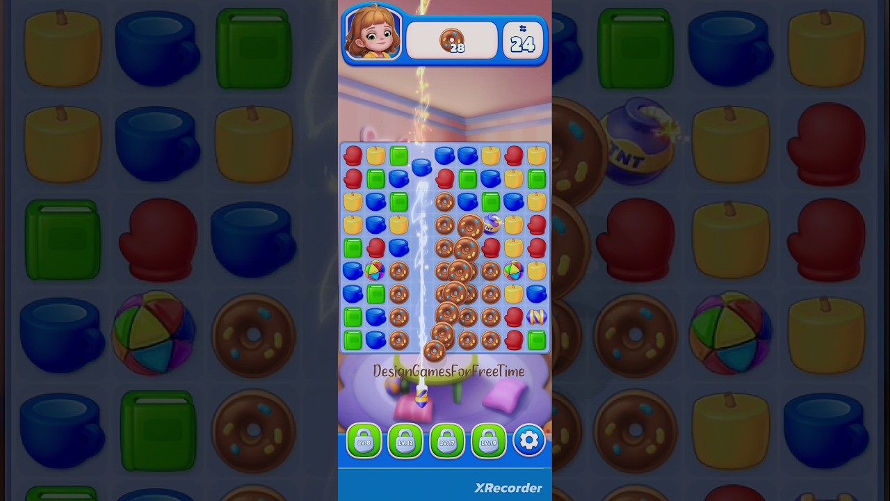 Story Match - Level 7 gameplay match 3 puzzle design decor renovate game #walkthrough #games
