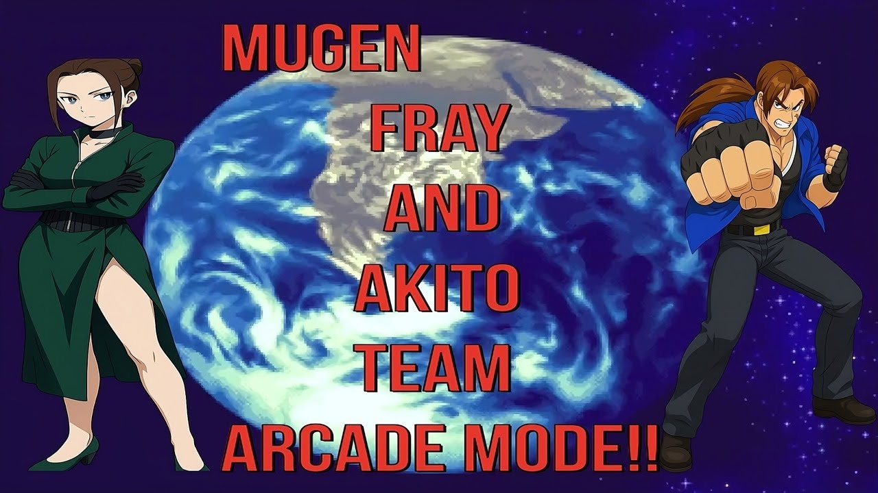 MUGEN Fray (Pots) And Akito (Pots) Longplay!!