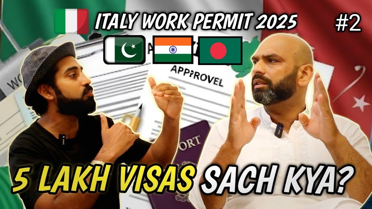 What's the Truth About Work Permits in Italy?@Lahoriaineurope 