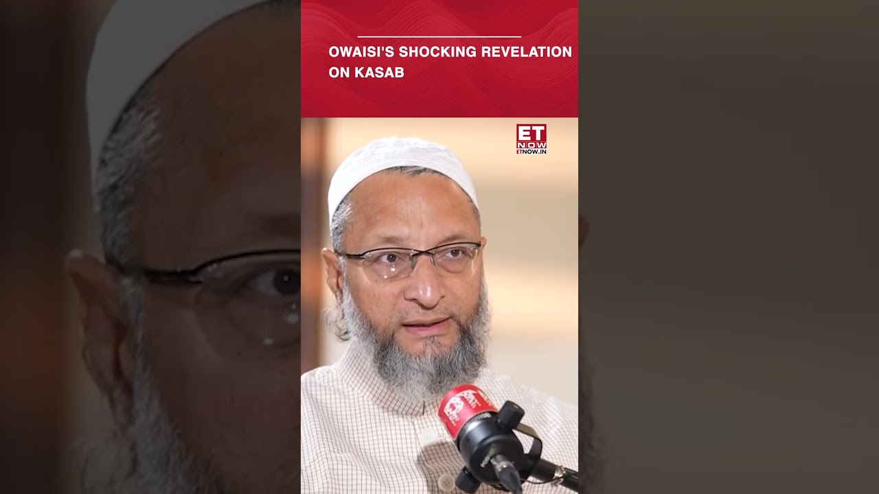 Asaduddin Owaisi's Shocking Revelation On Ajmal Kasab | #etnow #asaduddinowaisi #shorts #ajmalkasab