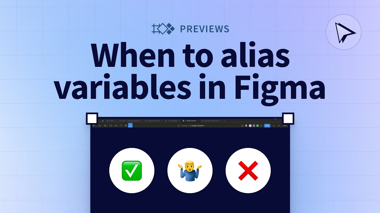 How to alias variables in Figma design systems (and when you shouldn't!)
