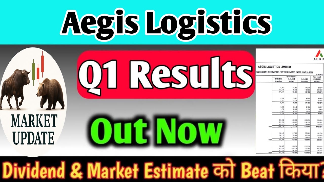 Aegis Logistics share latest news | Aegis Logistics Q1 Results 2026 | Aegis Logistics Share