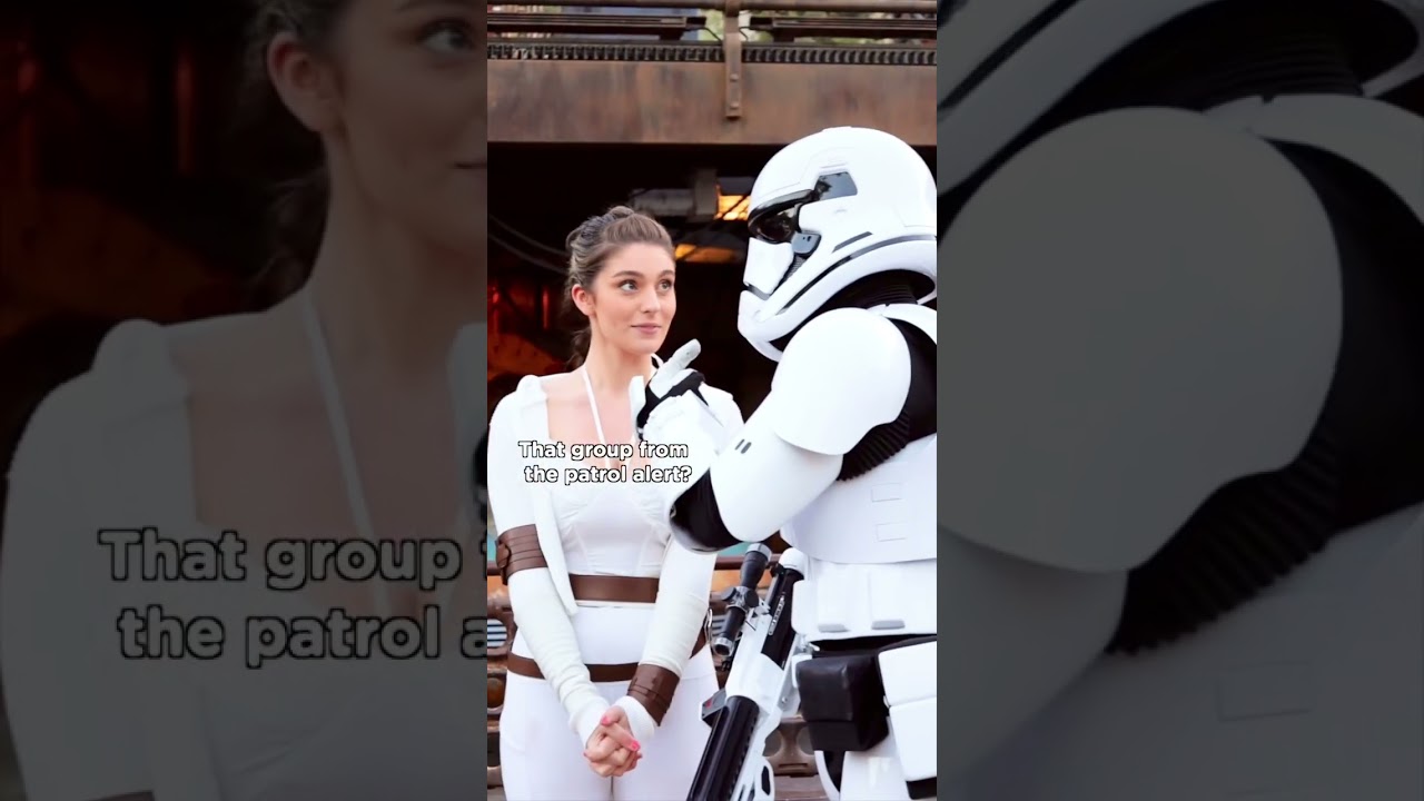 Rey got caught by the stormtroopers&hellip;
