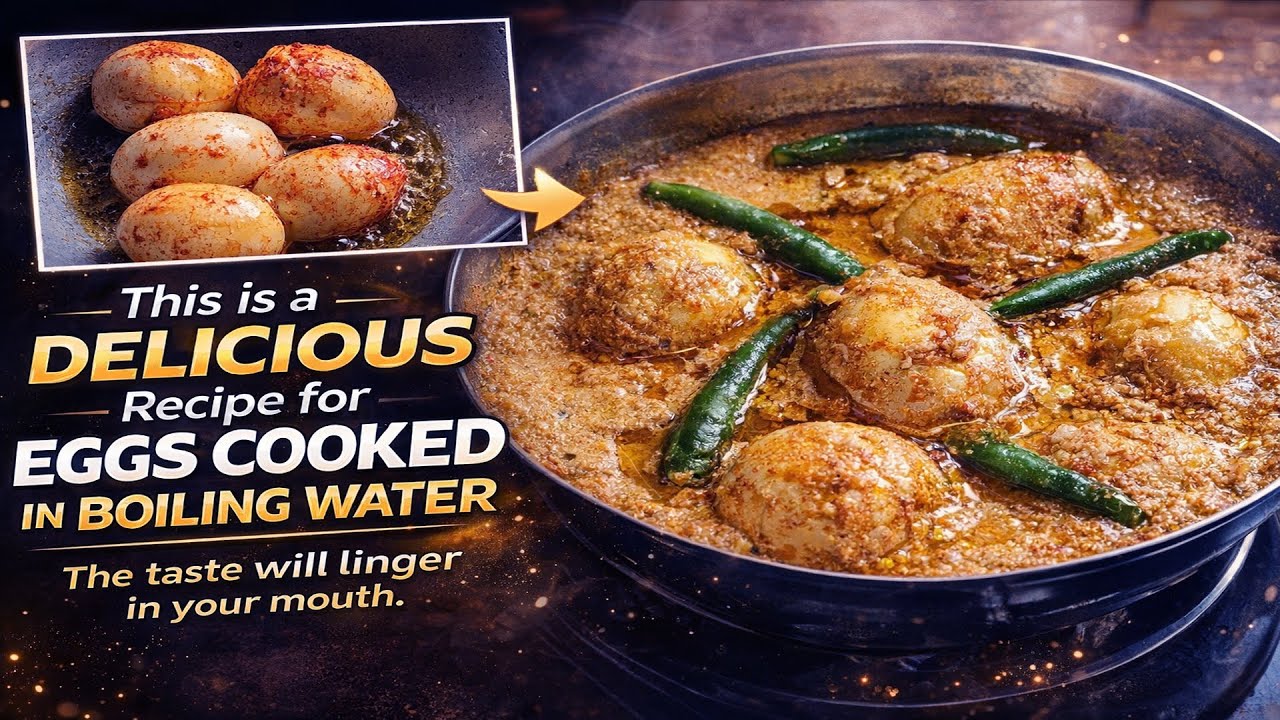 Steamed Egg Recipe in Boiling Water Bowl Mouthwatering Egg Dish for Rice in 20 Minutes for Beginners