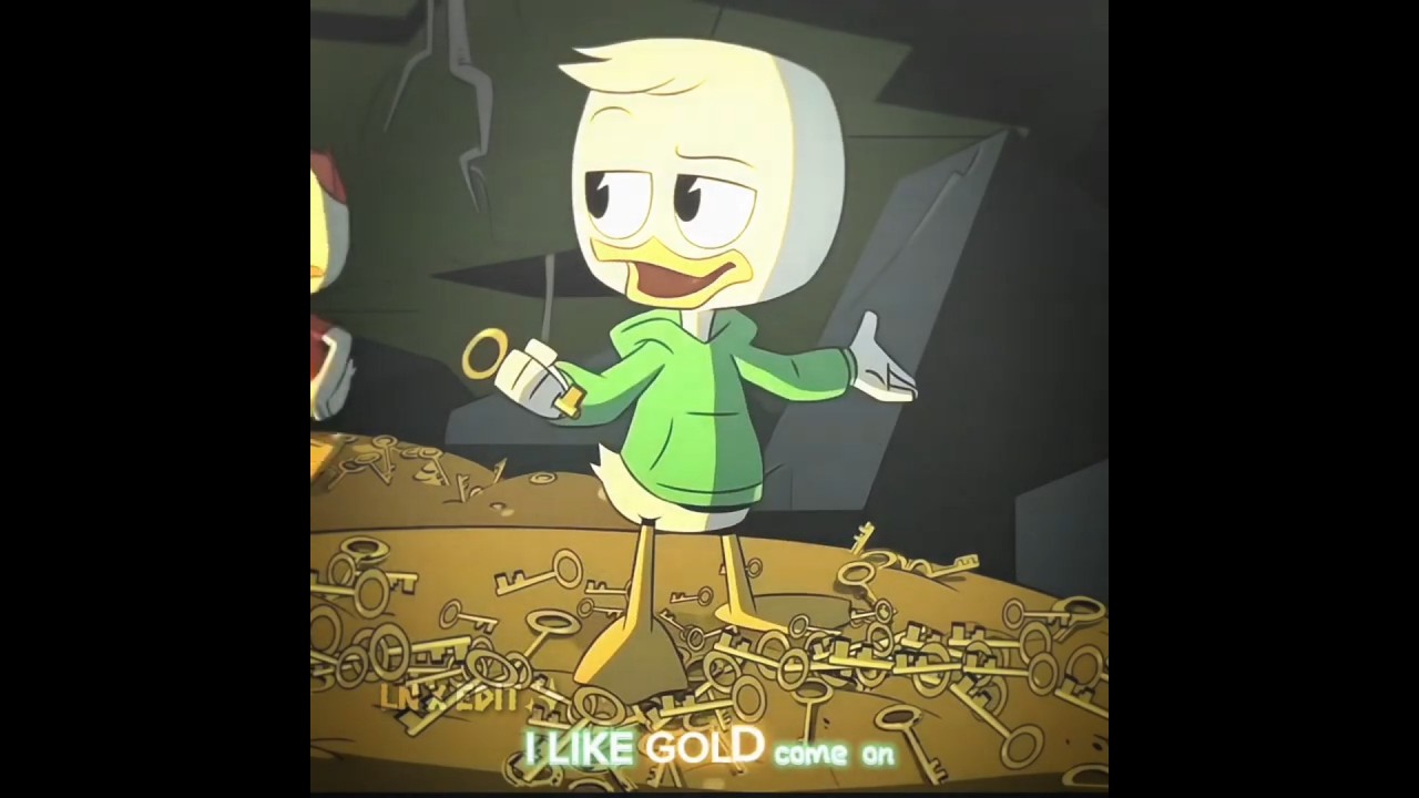 I LIKE GOLD 💛 || LOUIE EDIT 💚 || duck tales || #ducktales #edit #disney #shorts
