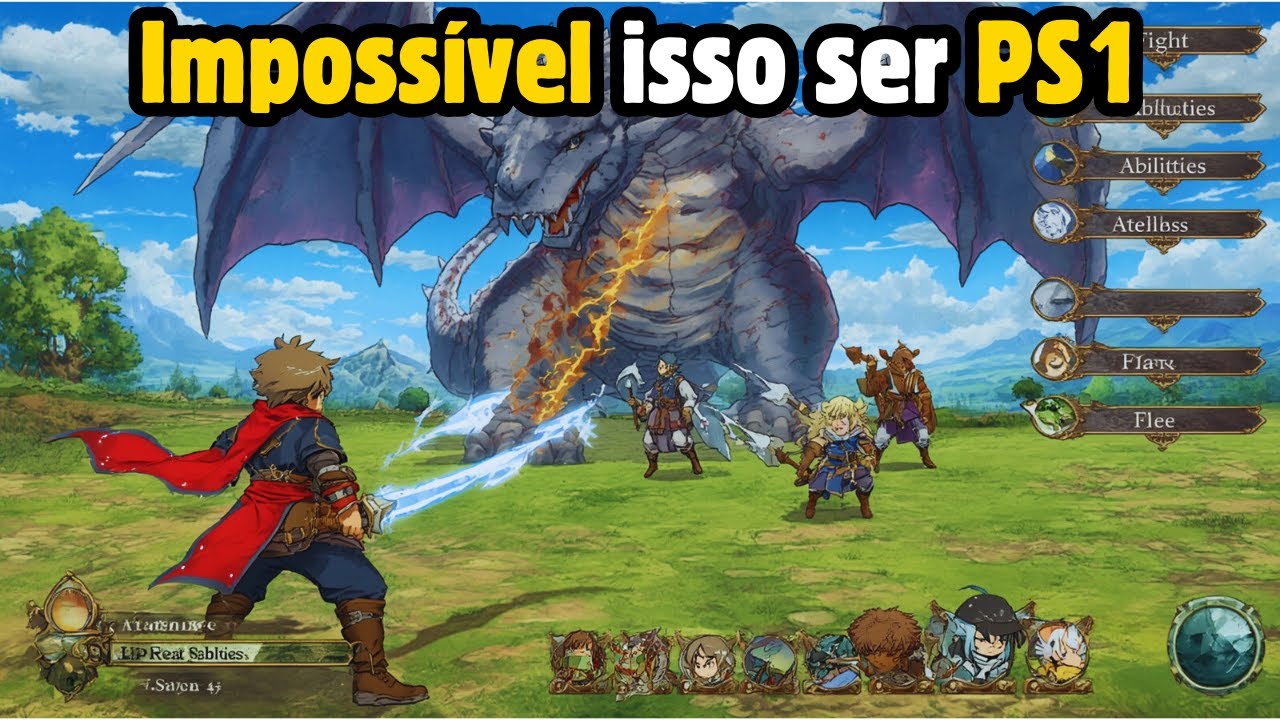 Top 11 Jogos RPGs do PS1 que marcaram uma geração e continuam intocáveis!